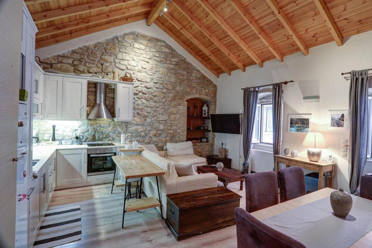 Luminous 2Bd Stone Apt In The Alleys Of Corfu Town Ngoại thất bức ảnh